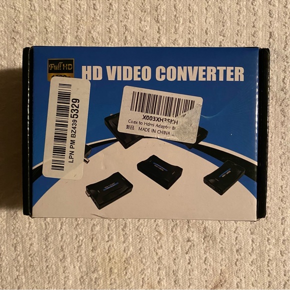 BNC to HDMI Adapter Coaxial Composite 1080p for Monitor TV HD Video Converter - Picture 5 of 6